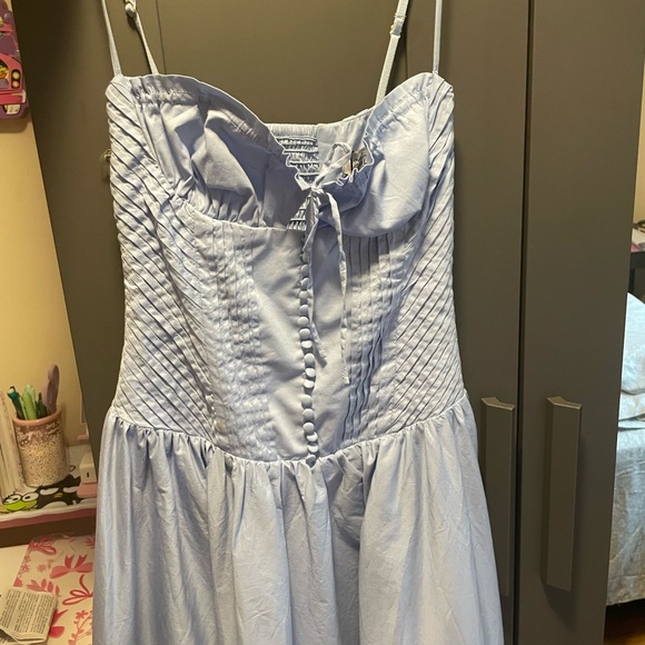 Oh Polly Blue Maxi Dress - Picture 1 of 3